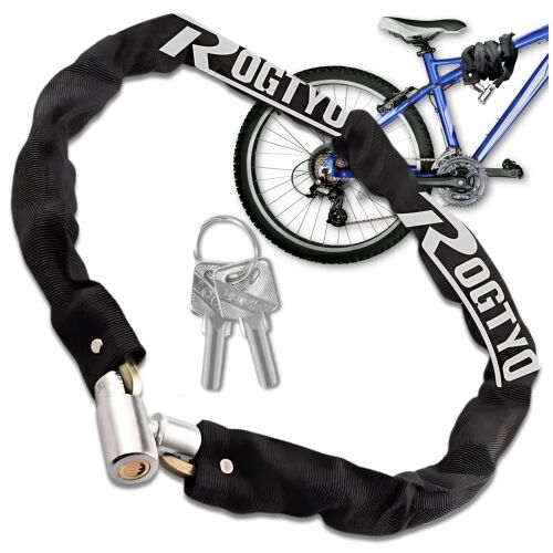 Biztonsági kerékpárzár PADLOCK kulcstartóval 143571404