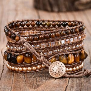 Tigrisszemet burkoló karkötő 143572105 - Női kiegészítő