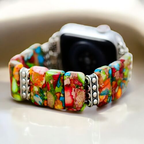 Apple karóra szíj, Jaspis (35-45 mm) 143572289