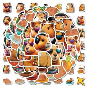 50 db Színes Motivációs Capybara matrica gyerekeknek - Kreatív barkácsolás