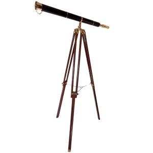 Dekoratív teleszkóp fa állványon - TWSS
