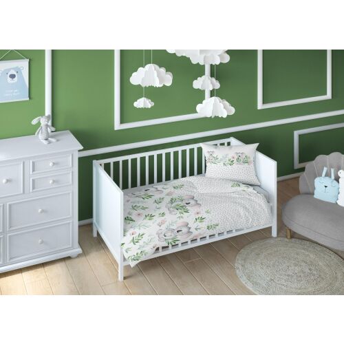Pamut ágynemű 160x200 koala maci zöld baba ágynemű cipzárral 3269 A KARO Dreamland