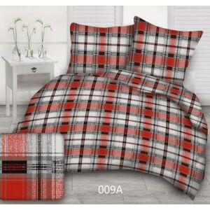 Ágynemű 200x220 kockás piros 009 143573837 - Ágynemű - ifjúsági és felnőtt