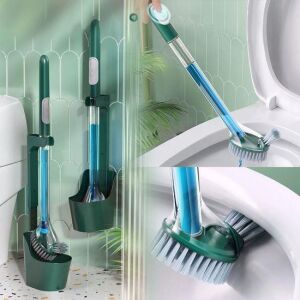 WC-kefe mosószer-adagolóval, tartóval