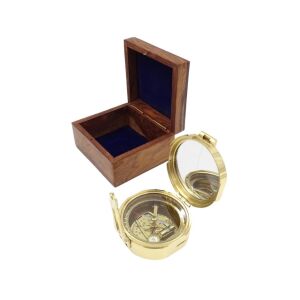 Brunton iránytű fadobozban - CB5