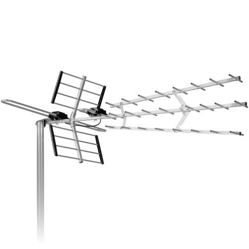 Berdsen BD-952 kültéri TV antenna oszlopra szerelve