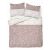 Flanel ágynemű 220x200 púder rózsaszín levelek 4942 B Flanel 2024 143575480