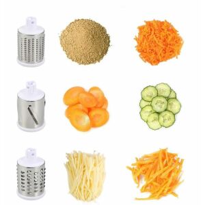 Többfunkciós reszelő és szeletelő 3 az 1-ben