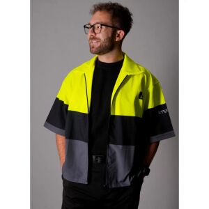 Prémium ing ALTISPORT VOJ/ALM051KOS01 NEON SÁRGA/SZÜRKE méret: L 143577378 - Férfi ing