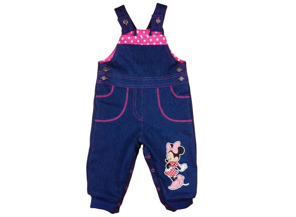 Disney bélelt farmer Kertésznadrág - Minnie Mouse - kék