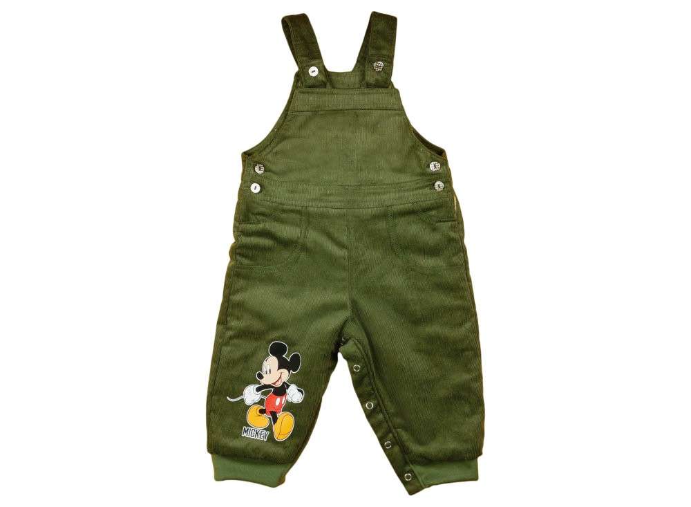 Disney bélelt Kertésznadrág - Mickey Mouse - zöld