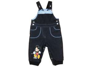 Disney bélelt farmer Kertésznadrág - Mickey Mouse #kék - 74-es méret 30486363 Gyerek nadrágok, leggingsek