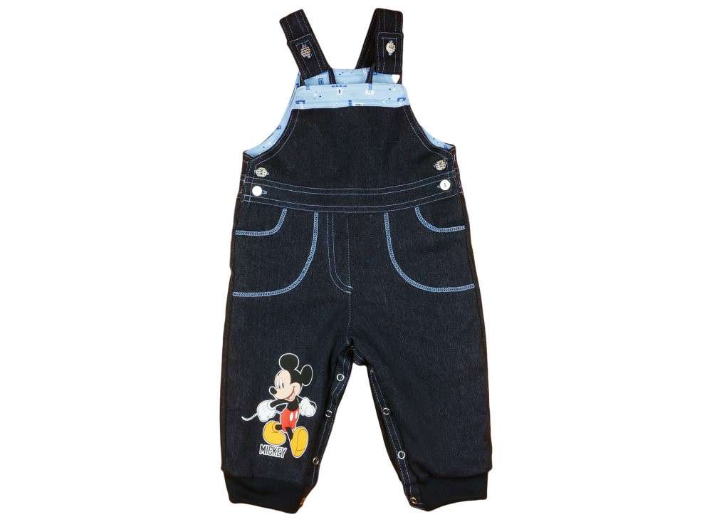 Disney bélelt farmer Kertésznadrág - Mickey Mouse - kék