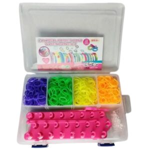 Set de brățări elastice - 1200 buc. 143587290 - Jocuri de creat bijuterii