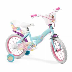 Toimsa: Zauberhafte Kinderfahrrad mit Korb und Puppensitz - Größe 16 143587306 - Fahrrad für Kinder