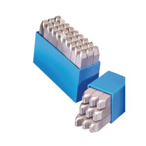 Set poansoane litere mari, 8 mm RP 143587418 - Építkezés & Felújítás