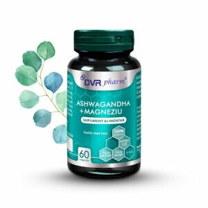 ASHWAGANDHA + MAGNÉZIUM – 60 kapszula