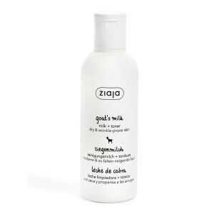 Lapte demachiant si tonic cu lapte de capra, 200 ml, Ziaja