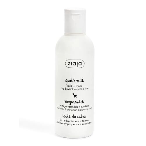 Lapte demachiant si tonic cu lapte de capra, 200 ml, Ziaja 143587457