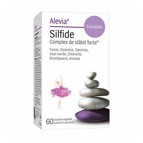 Silfide Complex de slabit forte + Fucoidan, 60 kapszula, Alevia