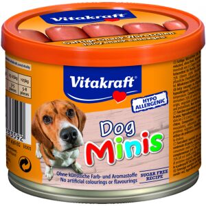 Vitakraft Dog Minis marha jutalomkolbász kutyáknak  120 g 143594155 - Kutya jutalomfalat
