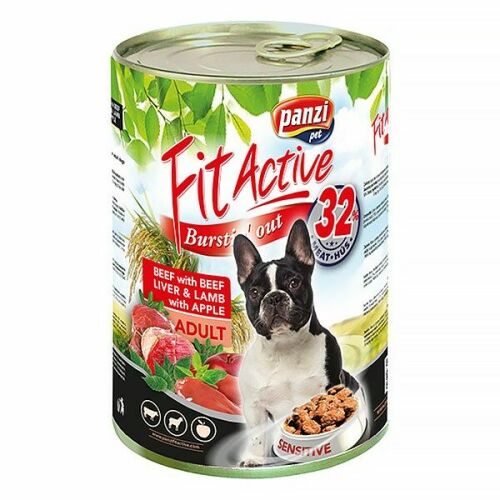 FitActive Sensitive RedBomb konzerv kutyáknak  1240 g