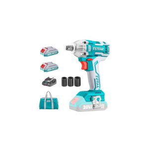 TOTAL Tools Akkus ütvecsavarozó 300Nm/1/2″ / INDUSTRIAL (SET Akkumulátor 2x2Ah, Charger, Töltő, Táska) 143598303 - Légkulcs