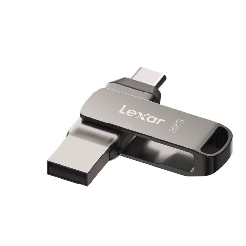 Unitate flash Lexar 256GB - JumpDrive D400 Dual USB-C și USB-A 3.1 (citire până la 130MB/s) 143602262