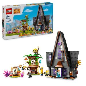 LEGO Despicable Me Resedinta de familie a lui Gru si a Minionilor 75583 143602368 - Jocuri creative și de construcție
