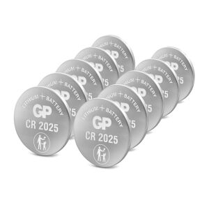 GP CR2025 Lítium gombelem 3.0V (10db /csomag) 143604092 - Elem