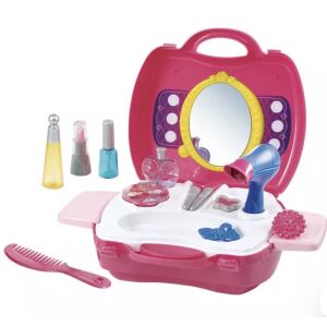 Playgo 19 darabos Piperekészlet kofferben fodrász szerepjátékhoz