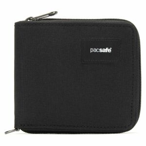 Pacsafe RFIDsafe Zip Around Pénztárca - Fekete 143604283 - Férfi pénztárca
