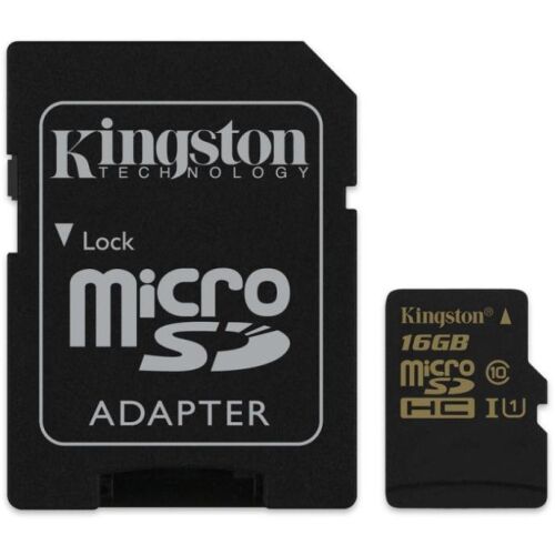 Kingston 16GB microSDHC UHS-I Class 10