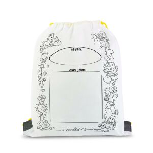 Színezhető tornazsák - 4 filccel - 33 x 27 cm 143605054 - Tornazsák