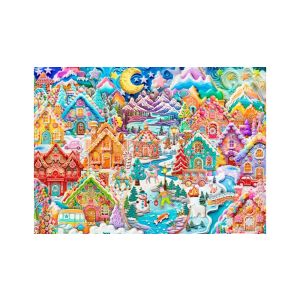 Alipson 1500 db-os puzzle - Colorful Cookietown Night (50137) 143608799 - Puzzle & Kirakó
