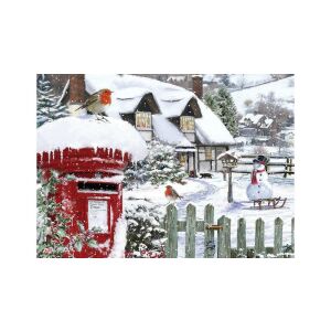 Alipson 500 db-os puzzle - Robins in the Snow (50054) 143608788 - Puzzle