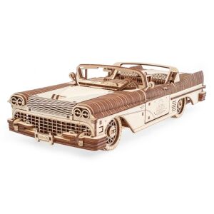 Ugears játék - 3D fa mechanikus kirakós VM-05 Autó (50's convertible) 143612957 - Modell, makett