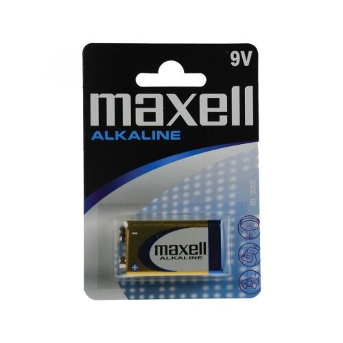 Maxell 6LR61 9V elem, alkáli, 1 db/csomag 143613292