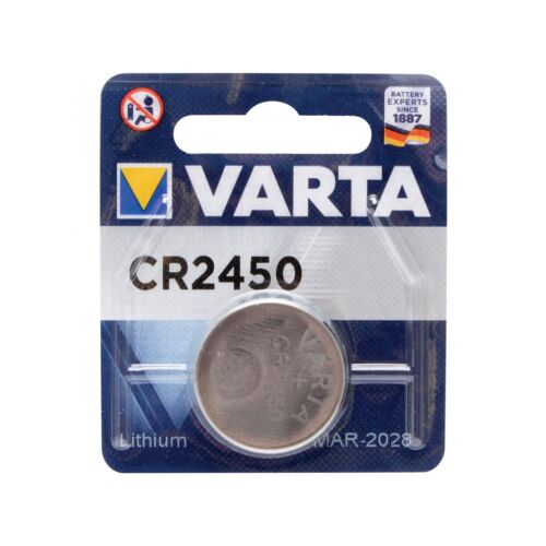 VARTA CR2450 gombelem, lítium, CR2450, 3V, 1 db/csomag 143613304