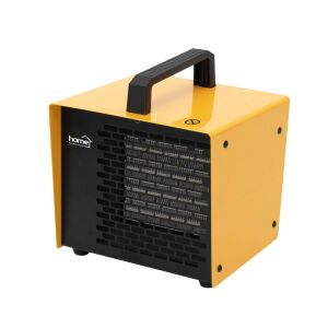 Home FK302 hordozható kerámia fűtőtest, 2000W, 2 fokozat, termosztát, ferde nézet - Home