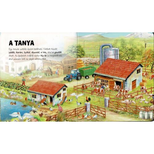 Napraforgó Szuper puzzle - A tanya állatai 143613843