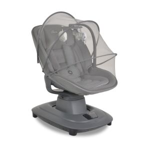 HERA elektromos fotelhinta applikációval irányítható világosszürke 143613878 - Baba pihenőszék, Elektromos babahinta