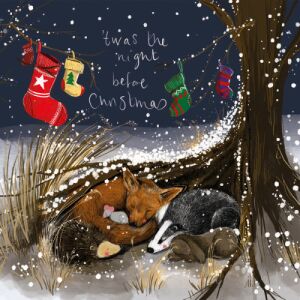 Poháralátét Alex Clark, parafa, szenteste, alvó állatok 143614552 - Báreszköz