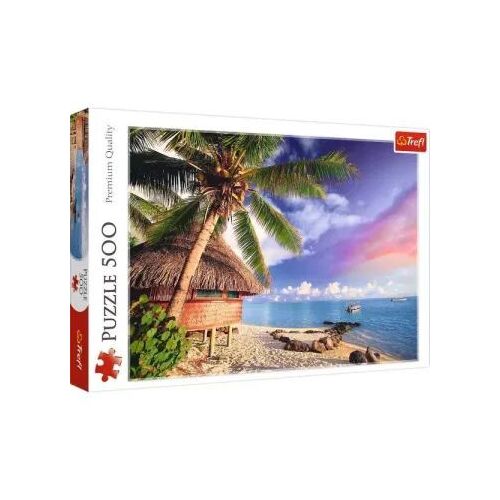 Trefl: Bora Bora szigetek puzzle - 500 darabos CSOMAGOLÁSSÉRÜLT 143614609
