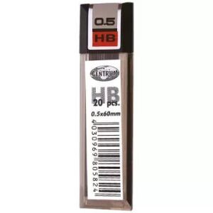 Centrum: HB irónbetét, 0,5mm - 20db-os 143614776 - Írószer kiegészítő