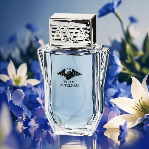 OEM AD VITAM AETERNAM Eau de Toilette férfiaknak, 100 ml. Friss, vízi és citrusos illat jázminnal és fás jegyekkel. 