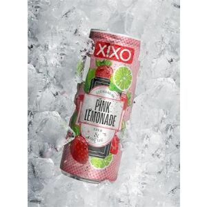 Üdítőital, szénsavas, 250 ml, XIXO "Pink Lemonade", eper és lime 143623022 - Szénsavas üdítőital