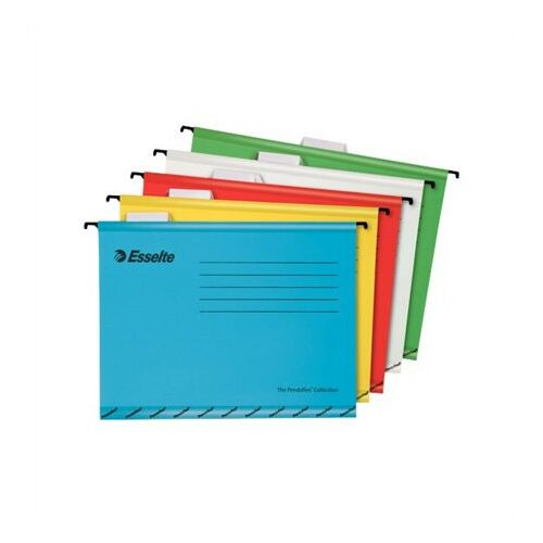 Függőmappa, újrahasznosított karton, A4, ESSELTE "Classic", vegyes színek 143623246