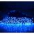 Lichterkette für drinnen und draußen, blau, 20 m, 90 LEDs, mit Netzstecker, 8 Programme 143625156