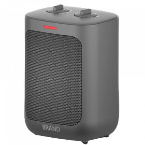 ELITE EFH-1387 Ventilátoros Fűtőtest, 2000 W, 25 m2, PTC, 3 szint, Állítható termosztát, Borulásvédelem, Szürke 143627056 - Elite